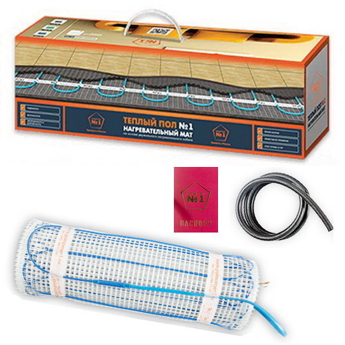 Нагревательный мат "Теплый пол №1" ТСП-2250-15,0