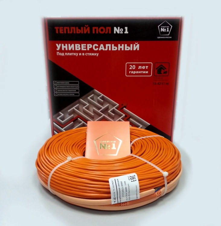 Нагревательная секция "Теплый пол №1" СТСП-26,8-375